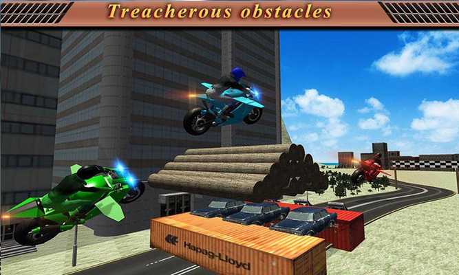 Emulate Android APK Flying Drift Bike Racing