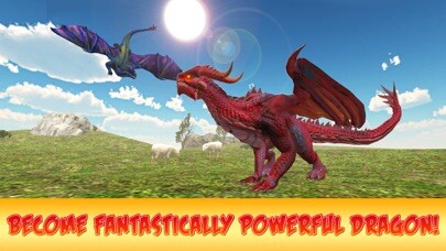 Emulate iPhone app Flying Fire Dragon Fighting using MyAndroid