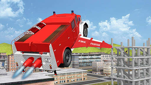 Emulate Android APK Flying Firetruck City Pilot 3D