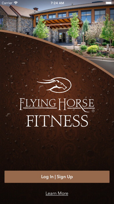 Emulate iPhone app Flying Horse Fitness using MyAndroid