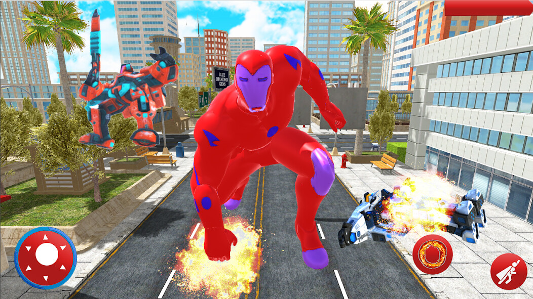 Run android online APK Flying iron Hero Fighting Game from MyAndroid or emulate Flying iron Hero Fighting Game using MyAndroid