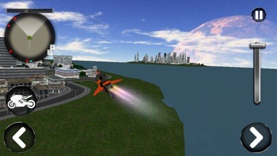 Emulate iPhone app Flying Motorbike Stunt Simulation 3D using MyAndroid