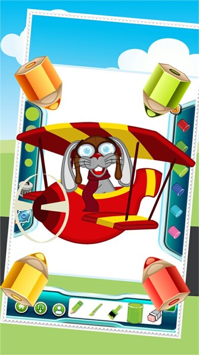 Emulate iPhone app Flying on Plane Coloring Book World Paint and Draw Game for Kids using MyAndroid Emulate iPhone app Flying on Plane Coloring Book World Paint and Draw Game for Kids using MyAndroid