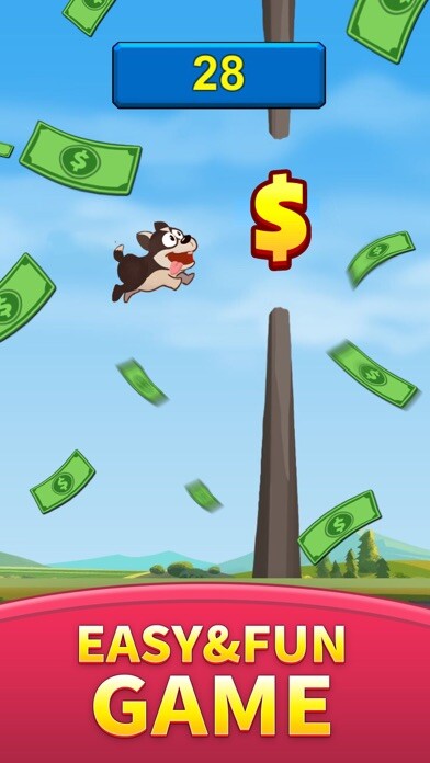 Emulate iPhone app Flying Puppy: Win Real Prizes using MyAndroid Emulate iPhone app Flying Puppy: Win Real Prizes using MyAndroid