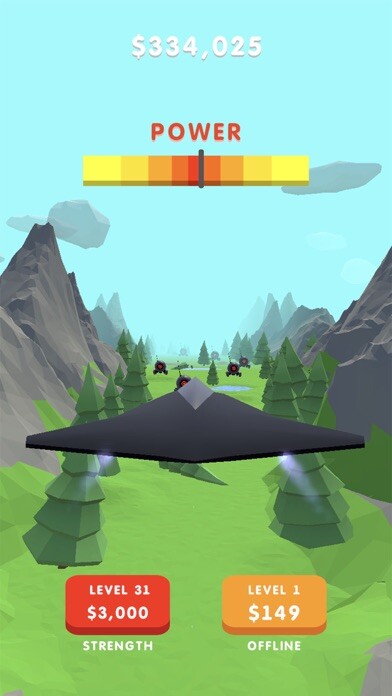 Emulate iPhone app Flying Rocket using MyAndroid