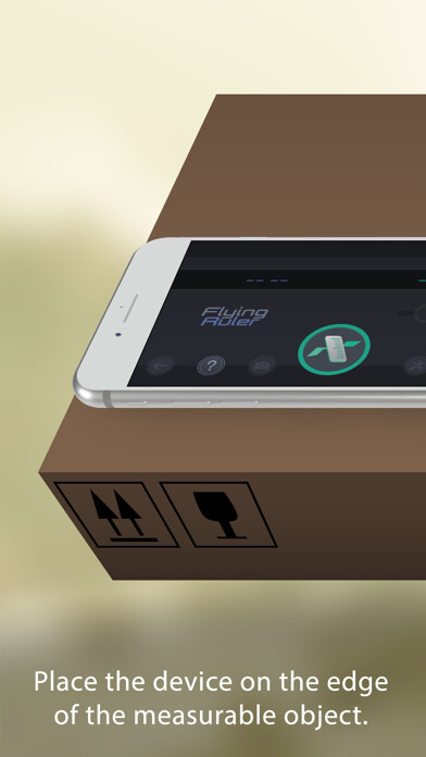 Emulate iPhone app Flying Ruler Pro using MyAndroid