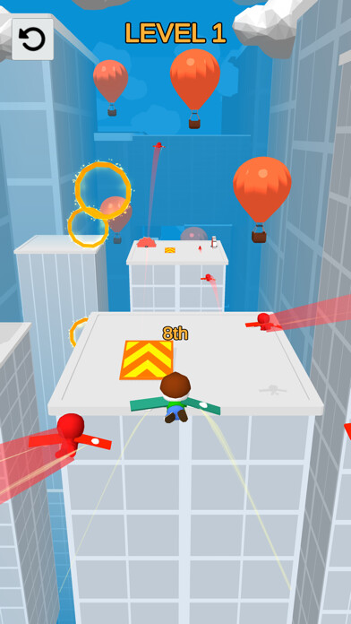 Emulate iPhone app Flying Runner! using MyAndroid