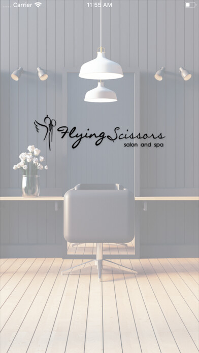 Emulate iPhone app Flying Scissors Salon & Spa using MyAndroid Emulate iPhone app Flying Scissors Salon & Spa using MyAndroid