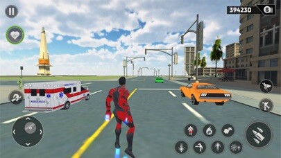 Emulate iPhone app Flying Spider Rope Hero using MyAndroid Emulate iPhone app Flying Spider Rope Hero using MyAndroid