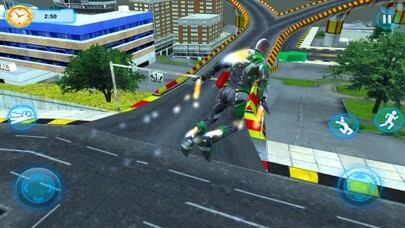 Emulate iPhone app Flying Super Hero Adventure 3D using MyAndroid Emulate iPhone app Flying Super Hero Adventure 3D using MyAndroid