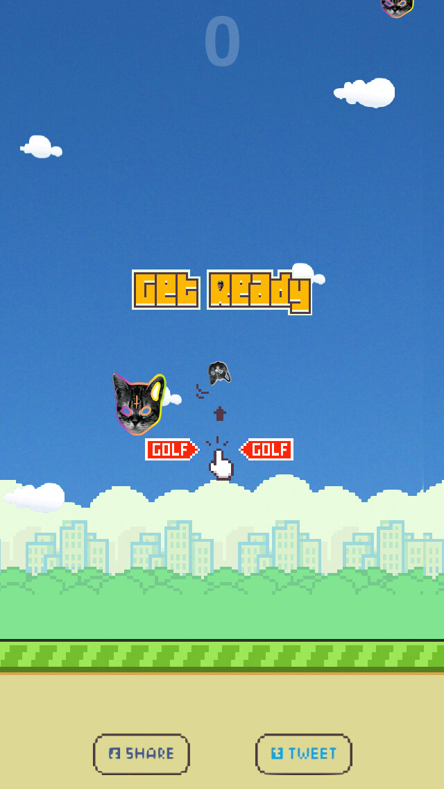 Emulate iPhone app Flying Tron Cat using MyAndroid Emulate iPhone app Flying Tron Cat using MyAndroid