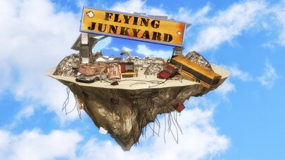 Emulate iPhone app Flying Truck Junkyard Parking using MyAndroid