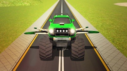 Emulate iPhone app Flying Truck Pilot Driving 3D using MyAndroid