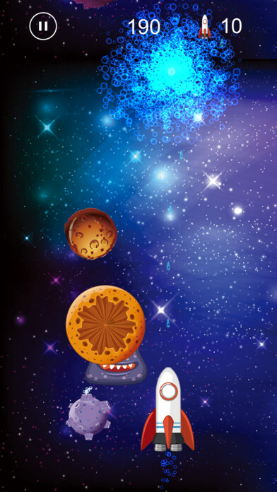 Emulate iPhone app Fly into Space using MyAndroid