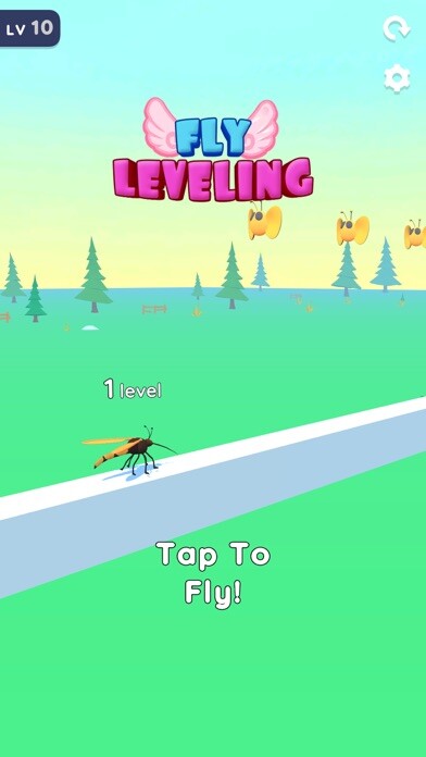 Emulate iPhone app Fly Leveling using MyAndroid