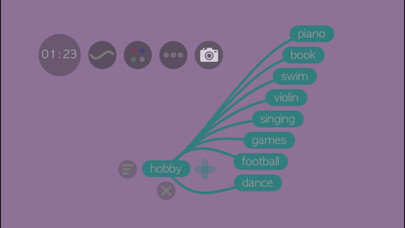 Emulate iPhone app Fly Mind Free-Clear Mind Map using MyAndroid