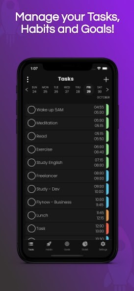 Run android online APK Flynow - Tasks, Habits  Goals from MyAndroid or emulate Flynow - Tasks, Habits  Goals using MyAndroid