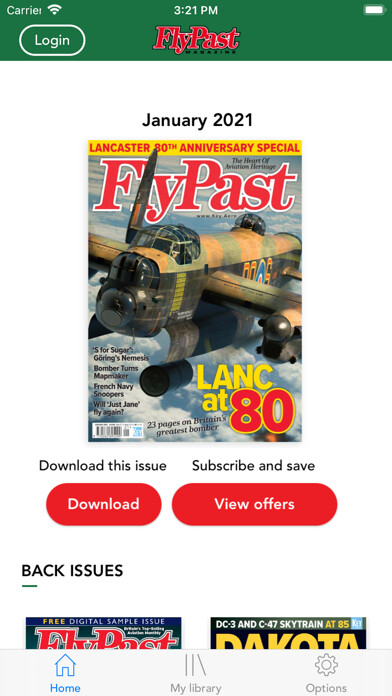 Emulate iPhone app FlyPast - Aviation Magazine using MyAndroid Emulate iPhone app FlyPast - Aviation Magazine using MyAndroid