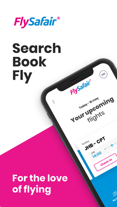 Emulate iPhone app FlySafair using MyAndroid