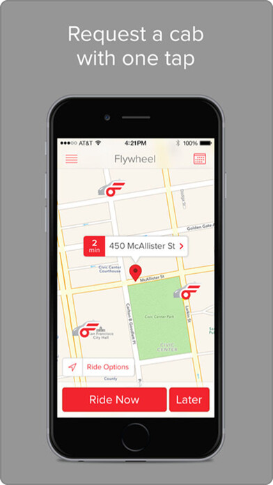 Emulate iPhone app Flywheel - The Taxi App using MyAndroid Emulate iPhone app Flywheel - The Taxi App using MyAndroid