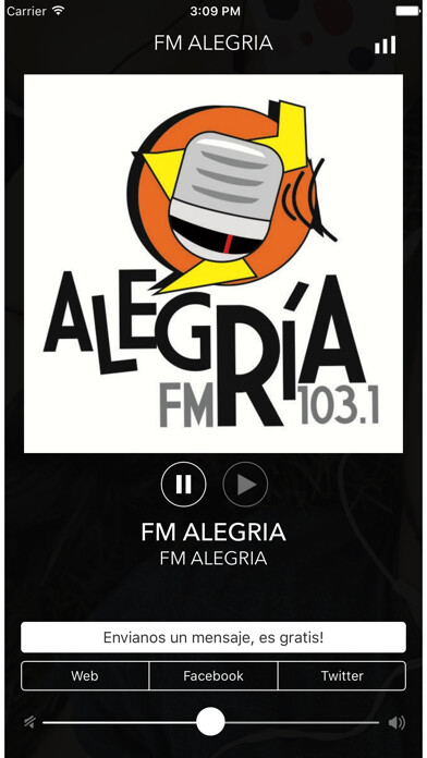 Emulate iPhone app Fm Alegria using MyAndroid Emulate iPhone app Fm Alegria using MyAndroid