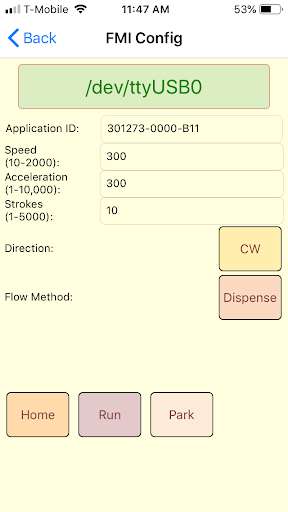 Run android online APK FMI Config Tool from MyAndroid or emulate FMI Config Tool using MyAndroid