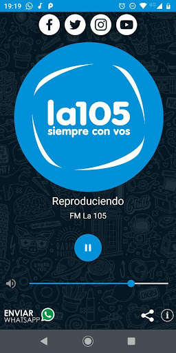 Run android online APK Fm La105 from MyAndroid or emulate Fm La105 using MyAndroid