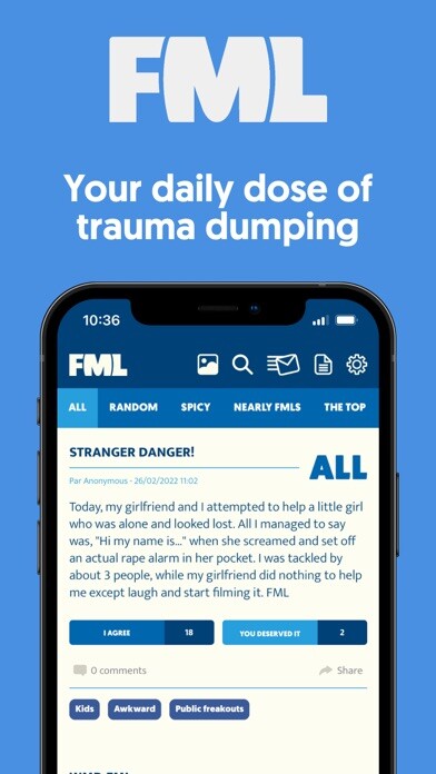 Emulate iPhone app FML - FMyLife using MyAndroid Emulate iPhone app FML - FMyLife using MyAndroid