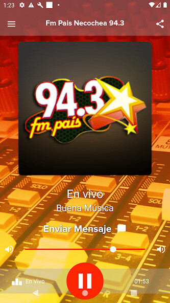 Run android online APK Fm Pais Necochea 94.3 from MyAndroid or emulate Fm Pais Necochea 94.3 using MyAndroid