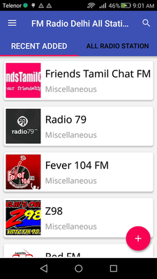 Emulate Android APK FM Radio Delhi All Stations