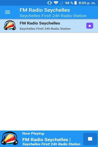 Run android online APK FM Radio Seychelles App from MyAndroid or emulate FM Radio Seychelles App using MyAndroid