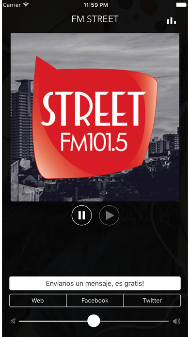 Emulate iPhone app Fm Street 101.5 using MyAndroid Emulate iPhone app Fm Street 101.5 using MyAndroid