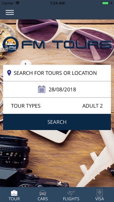 Emulate iPhone app FMTOURS using MyAndroid