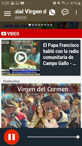 Run android online APK Fm Virgen del Carmen 99.9 Campo Gallo from MyAndroid or emulate Fm Virgen del Carmen 99.9 Campo Gallo using MyAndroid Run android online APK Fm Virgen del Carmen 99.9 Campo Gallo from MyAndroid or emulate Fm Virgen del Carmen 99.9 Campo Gallo using MyAndroid