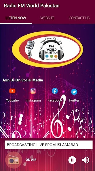 Run android online APK FM World Pakistan from MyAndroid or emulate FM World Pakistan using MyAndroid