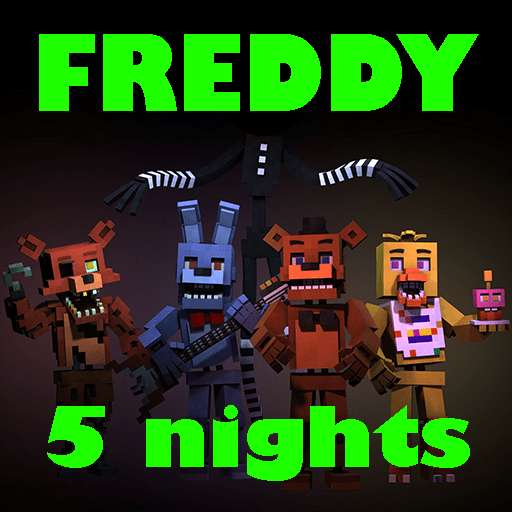 FNAF 5 nights horror world Game Mod Minecraft