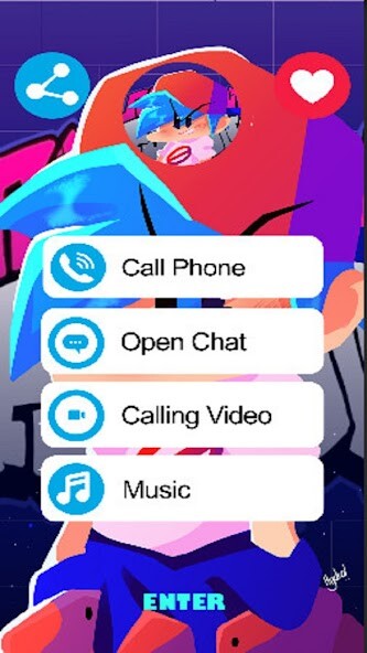 Run android online APK FNF Boyfriend Fake Video Call from MyAndroid or emulate FNF Boyfriend Fake Video Call using MyAndroid