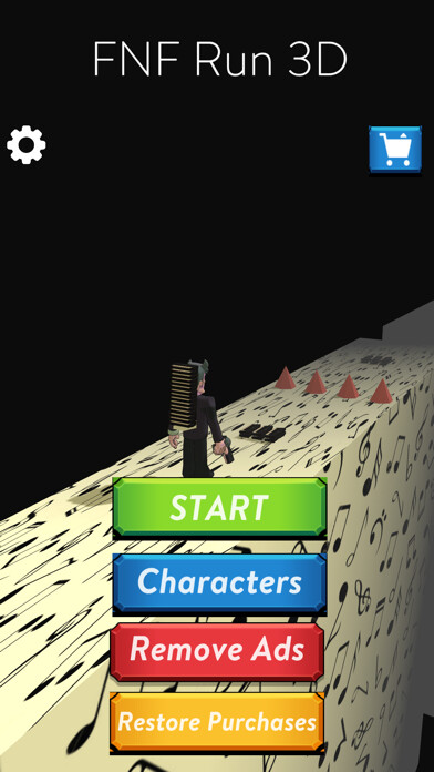 Emulate iPhone app FNF Run 3D using MyAndroid Emulate iPhone app FNF Run 3D using MyAndroid