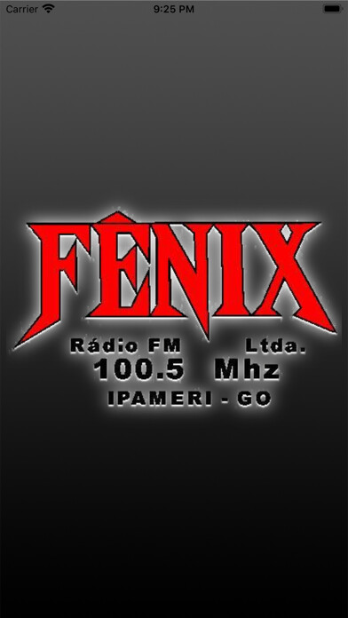 Emulate iPhone app Fênix FM - Ipameri using MyAndroid Emulate iPhone app Fênix FM - Ipameri using MyAndroid