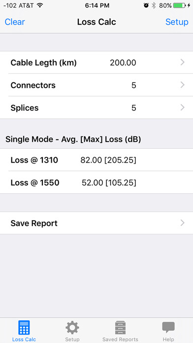 Emulate iPhone app FOA LossCalc using MyAndroid Emulate iPhone app FOA LossCalc using MyAndroid