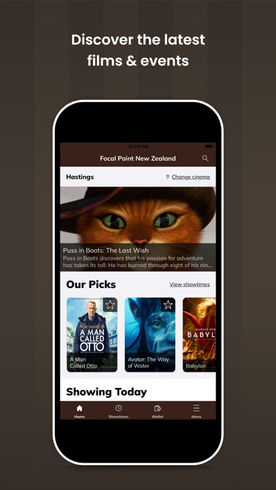 Emulate iPhone app Focal Point Cinemas using MyAndroid