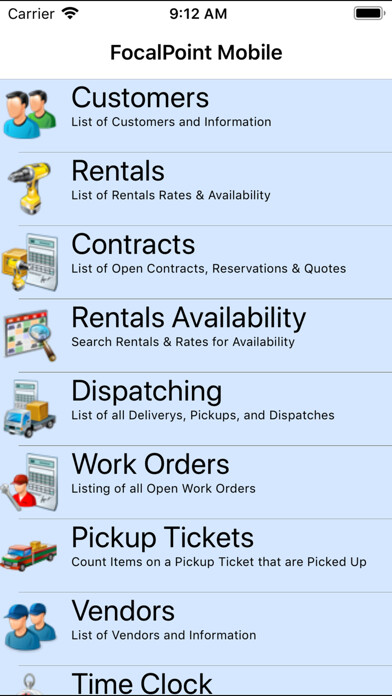 Emulate iPhone app FocalPoint Mobile 2.53 using MyAndroid