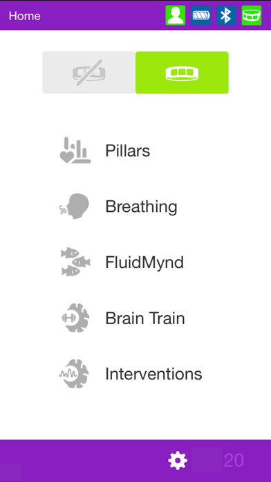 Emulate iPhone app FocusBand NeuroSelfCare using MyAndroid Emulate iPhone app FocusBand NeuroSelfCare using MyAndroid