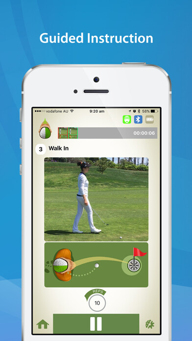 Emulate iPhone app FocusBand NeuroSkill - Golf using MyAndroid Emulate iPhone app FocusBand NeuroSkill - Golf using MyAndroid