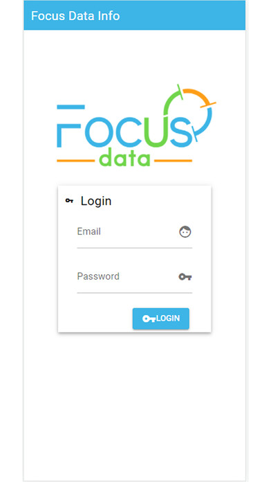 Emulate iPhone app Focus Data Info App using MyAndroid Emulate iPhone app Focus Data Info App using MyAndroid