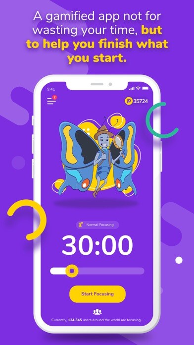 Emulate iPhone app Focused Pupa - Focus Timer using MyAndroid Emulate iPhone app Focused Pupa - Focus Timer using MyAndroid