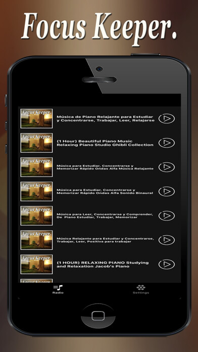 Emulate iPhone app Focus Keeper. using MyAndroid Emulate iPhone app Focus Keeper. using MyAndroid