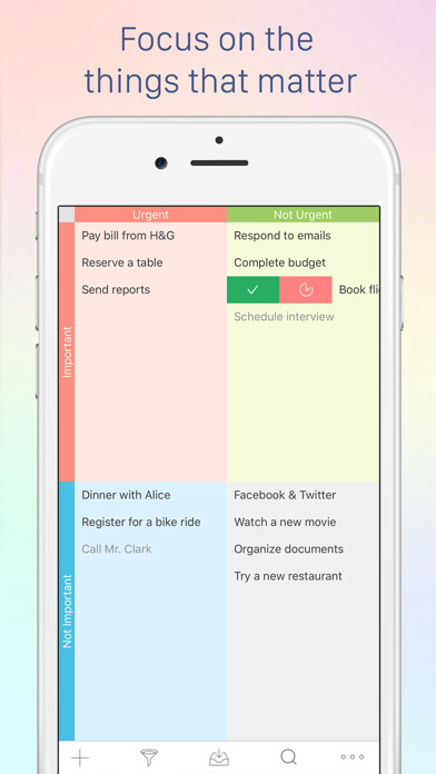 Emulate iPhone app Focus Matrix – Task Manager using MyAndroid Emulate iPhone app Focus Matrix – Task Manager using MyAndroid