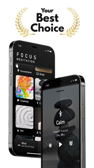 Emulate iPhone app Focus Meditation using MyAndroid Emulate iPhone app Focus Meditation using MyAndroid