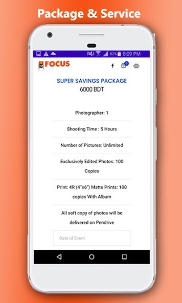 Emulate Focus Photography from MyAndroid or run Focus Photography using MyAndroid